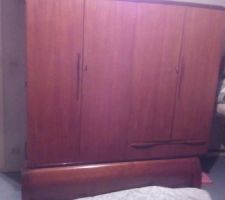 Meuble récupéré pour garage