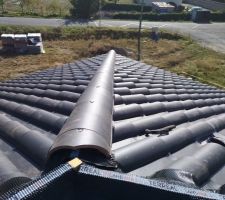 Avancé de ma pose de tuile