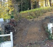 Ouverture d'acc&egrave;s terrain pour &eacute;tude de sol