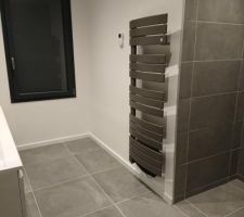 S&egrave;che serviette en place