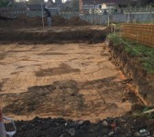 Terrassement ? beaucoup de terre