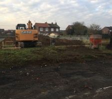 Terrassement ? beaucoup de terre