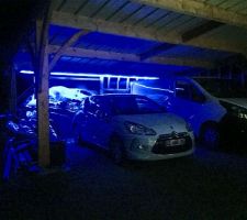 Eclairage carport