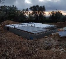 Vide sanitaire termin&eacute; et isol&eacute; pour la partie chauff&eacute;e