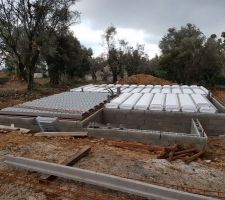 Vide sanitaire termin&eacute; et isol&eacute; pour la partie chauff&eacute;e