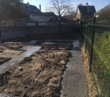ça y est, les fondations sont coulées
