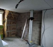 Le conduit du poêle