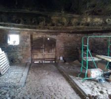 Place net au rez de chaussé de la grange