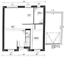 Plan provisoires : rez-de-chaussée