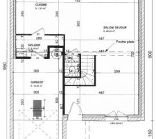 Plan de notre rez-de-chaussée