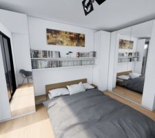 Dressing & aménagement chambre parentale RDC