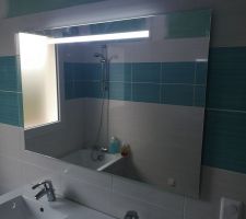 Miroir à LED des enfants