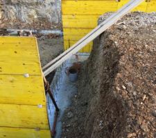 Fondations et banches pour murs sous-sol
