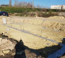 Terrassement + fondations