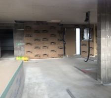 06 et 07/12/2018 : Début du lot placo/ isolation
