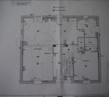 Plan électrique - rdc