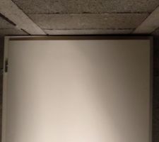 Installation des portes pour les deux pièces