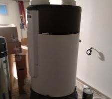 Déballage du ballon thermo et de son adoucisseur