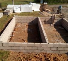 Montage du vide sanitaire