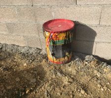 L'enduit bitumeux appliqu&eacute; sur le dessus de mon VS.