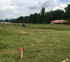 Notre terrain 1200 m2