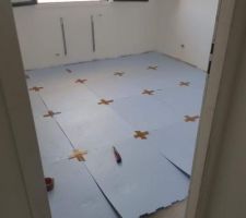 Sous couche du parquet flotant