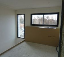 Espace dégagé de l'étage
