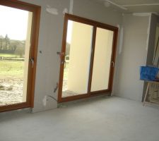 Vu depuis la cuisine/Salle à manger vers l'extérieur