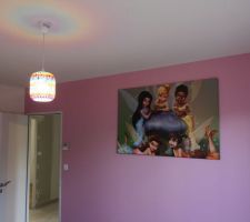 Pose du tableau de la fifille