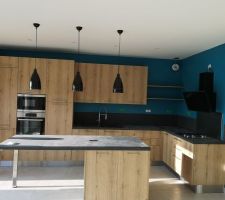 Cuisine terminée (mais pas nettoyée)