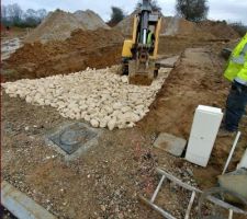 Mise en place du chemin d'acc&egrave;s direct en sous sol