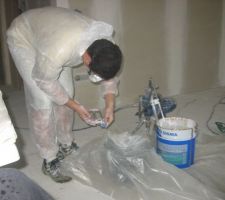 R&eacute;glage du d&eacute;bit.