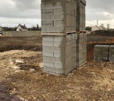 Début Terrassement pour Fondation