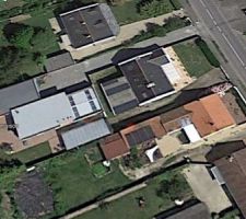 La maison est sur google earth....