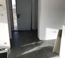 Pose Carrelage 60x60 entrée