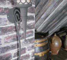 Fin du papier peint de l'Antre et quelques photos d&eacute;co. Ces photos ne montrent pas l'Antre dans son &eacute;tat final !