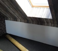 Fin du papier peint de l'Antre et quelques photos d&eacute;co. Ces photos ne montrent pas l'Antre dans son &eacute;tat final !