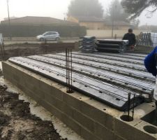 Installation du plancher