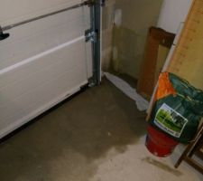 Garage qui prend l'eau