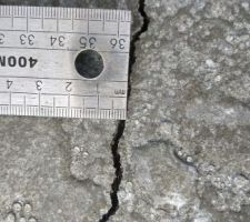 Fissures Dallage