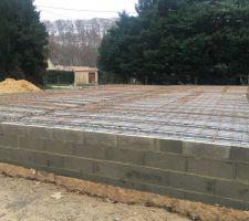 Plancher quasiment terminé