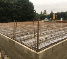 Plancher quasiment terminé
