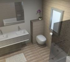 Idée d'agencement et de déco pour la salle de bain