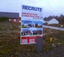 Panneau enfin affiche depuis le 26/11/2018