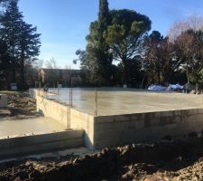 Dalle terminée