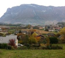 Vue sur La Savoyarde plein Nord.