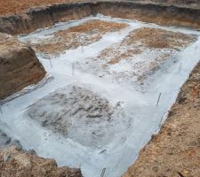 19h après dernier coulage de béton