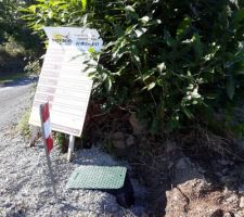 Compteur d'eau install&eacute;