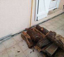 Terrasse qui a descendu