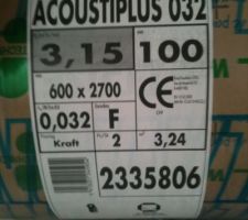 Placo, isolation du RDC (ACOUSTIPLUS 032)